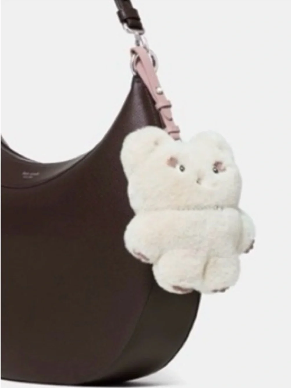 KATE SPADE MONSTER CLOVER CAT BAG CHARM